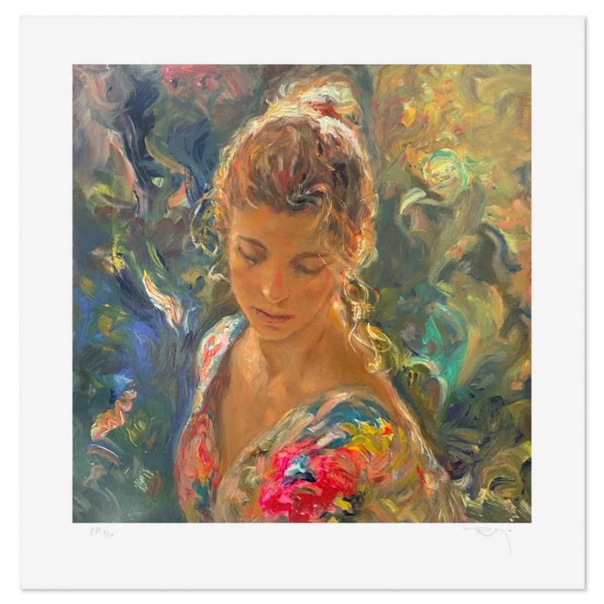 Royo, "Todas Las Luces Del Dia (Suite)" Limited Edition Printer's Proof Serigraph, Numbered and Hand Signed with Letter of Authenticity.