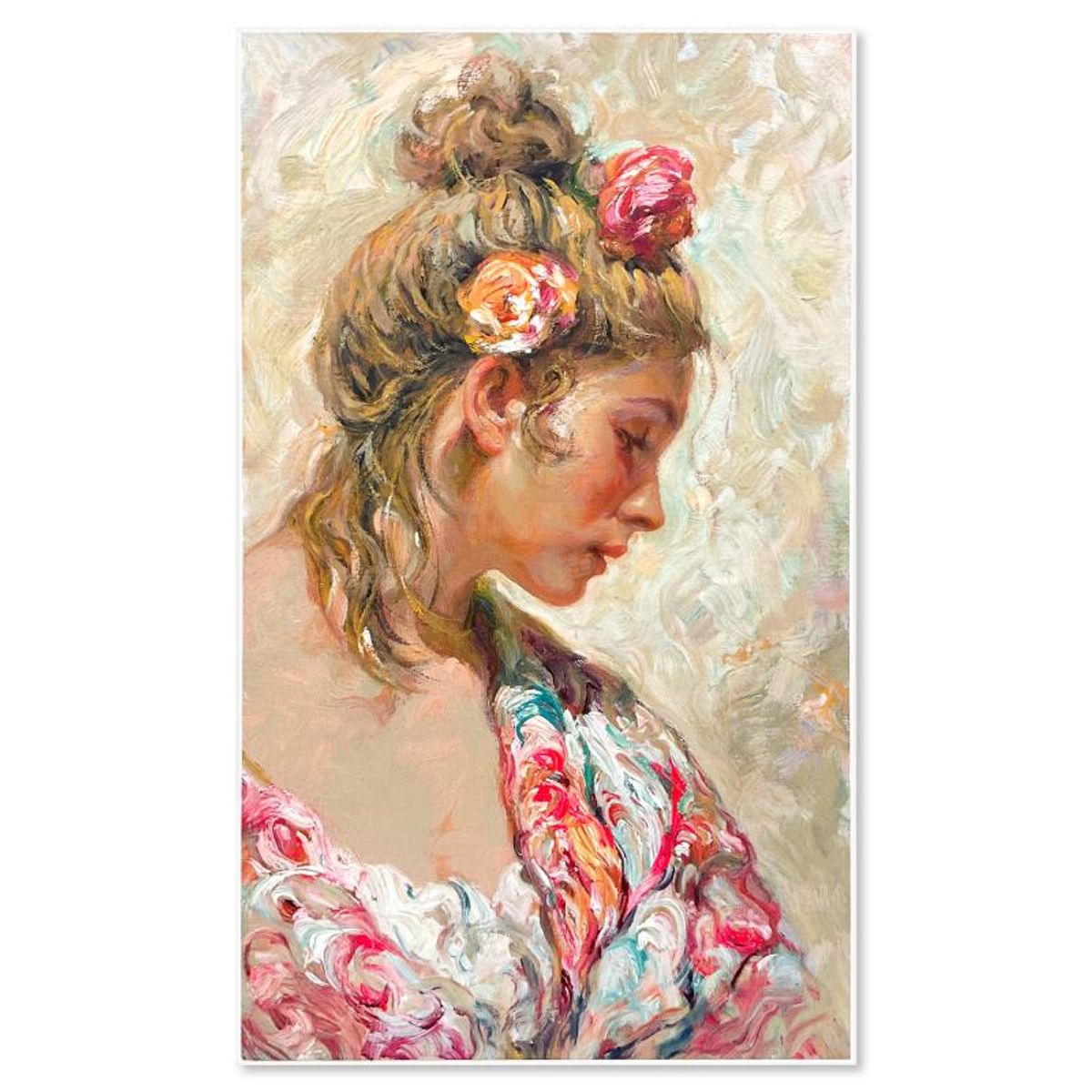 Royo, "El Clavales" Unsigned Serigraph on Clayboard with Letter of Authenticity.