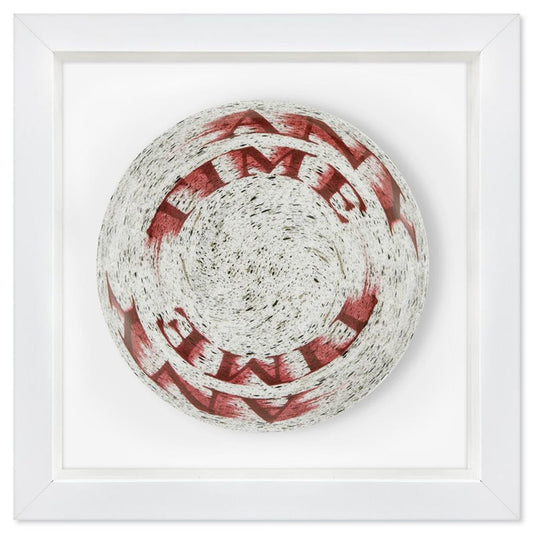 Ed Ruscha, "Anytime" Framed Limited Edition Fine Bone China Plate