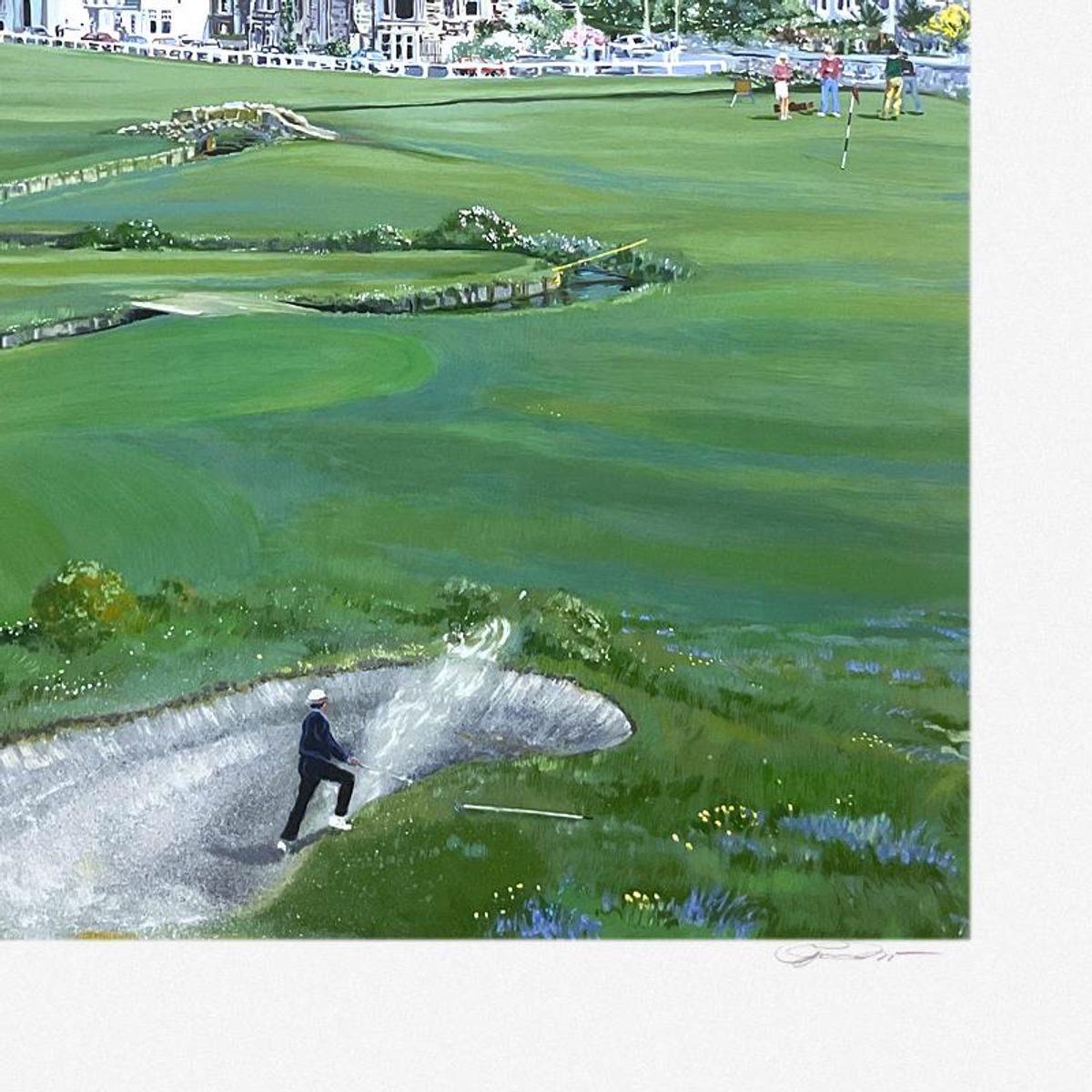 Ruth Mayer (1934-2023), "St Andrews" Limited Edition Printer's Proof Serigraph, Numbered and Hand Signed with Letter of Authenticity