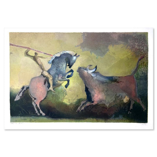 Edwin Salomon (1935-2014), "Matador" Limited Edition Serigraph, Hand Signed and Numbered; Letter of Authenticity.