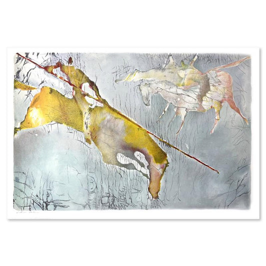 Edwin Salomon (1935-2014), "Don Quijote" Limited Edition Serigraph, Hand Signed and Numbered; Letter of Authenticity.
