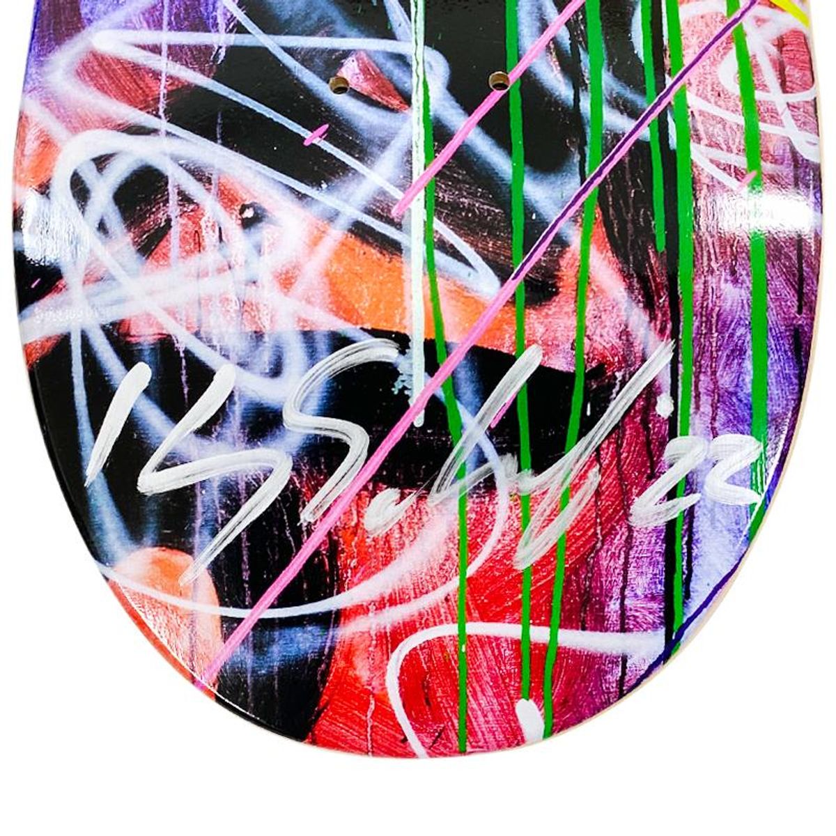 Kenny Scharf, "Drip City" Framed Limited Edition Skateboard Triptych, Hand Signed with Letter of Authenticity