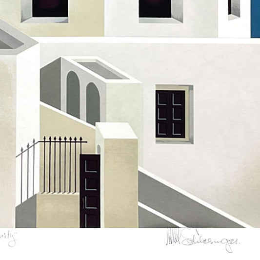 William Schlesinger (1915-2011), "Serenity" Limited Edition Serigraph, Numbered and Hand Signed with Letter of Authenticity