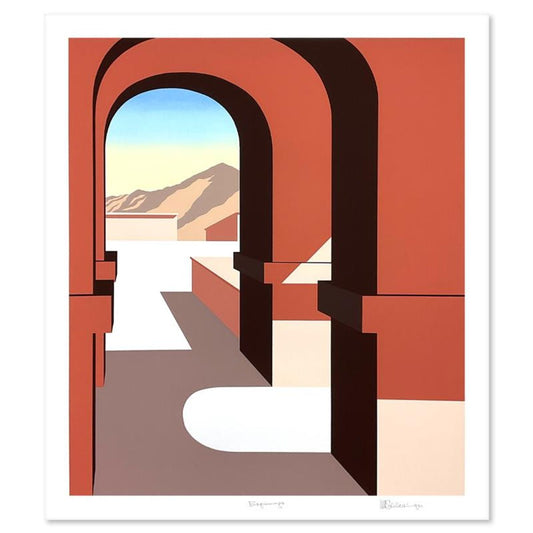 William Schlesinger (1915-2011), "Beginnings" Limited Edition Serigraph, Numbered and Hand Signed with Letter of Authenticity