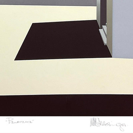 William Schlesinger (1915-2011), "Panorama" Limited Edition Serigraph, Numbered and Hand Signed with Letter of Authenticity