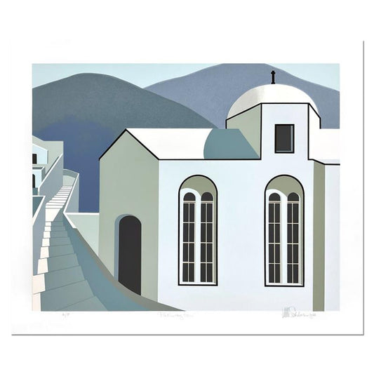 William Schlesinger (1915-2011), "Pathway To" Limited Edition Serigraph, Numbered and Hand Signed with Letter of Authenticity