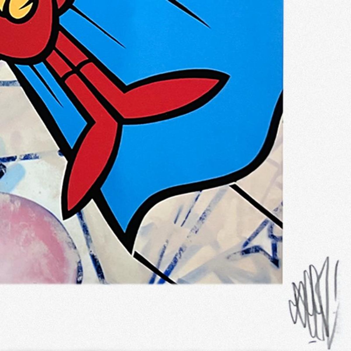 Seen, "Underdog" Limited Edition, Numbered and Hand Signed with Letter Authenticity