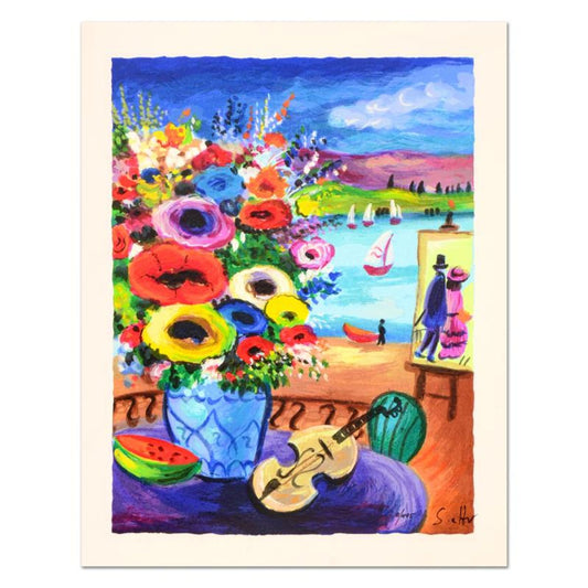 Shlomo Alter (1936-2021), "Still Life" Limited Edition Serigraph, Numbered and Hand Signed with Letter of Authenticity.