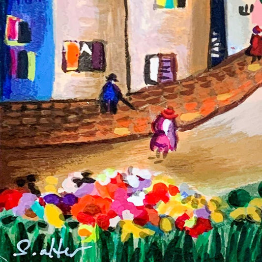 Shlomo Alter (1936-2021), "Summer Day II" Hand Signed Limited Edition Serigraph on Paper with Letter of Authenticity.