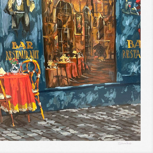 Viktor Shvaiko, "Afternoon Shadows" Limited Edition Printer's Proof Serigraph (34" x 40"), Numbered and Hand Signed with Letter of Authenticity.