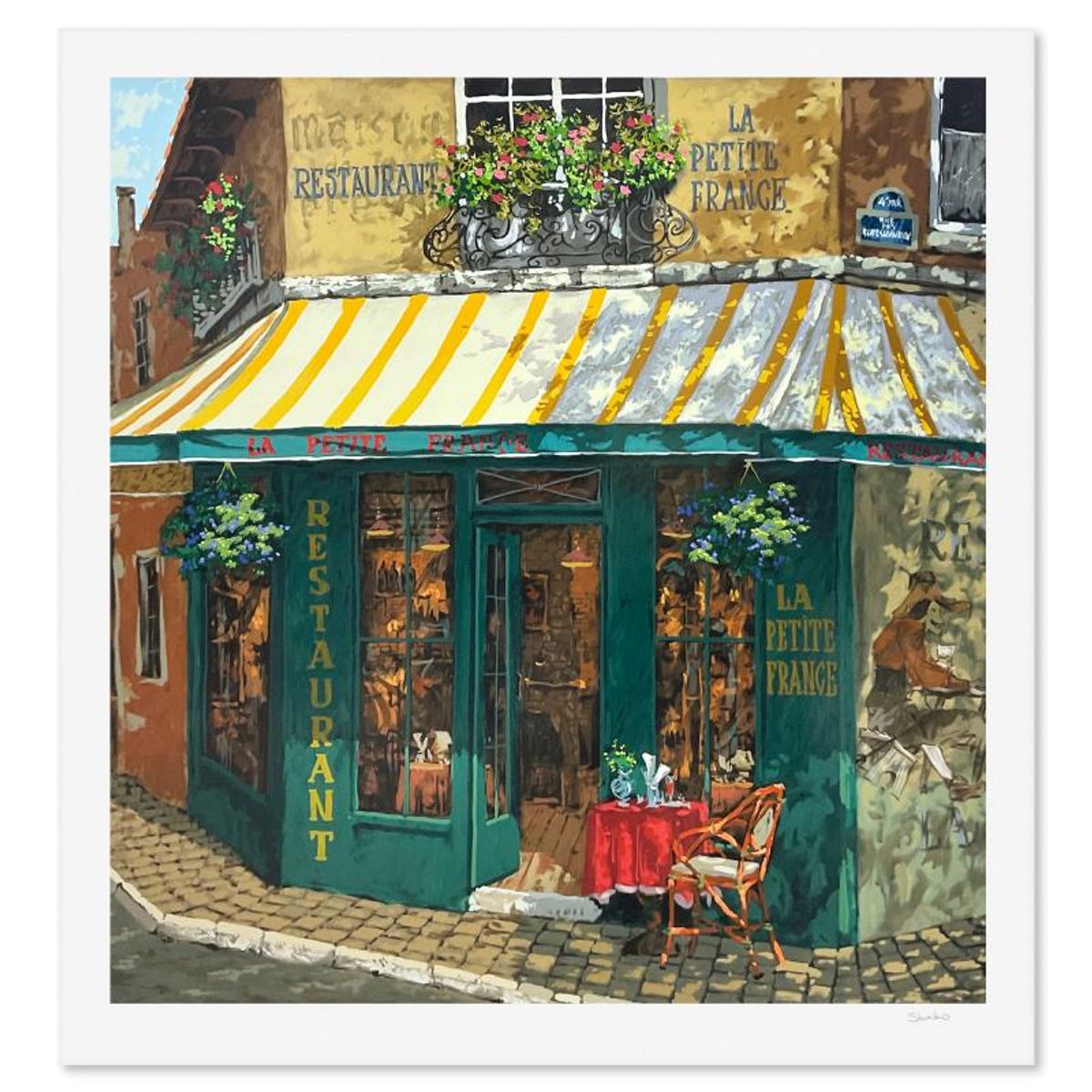 Viktor Shvaiko, "Disappearing Shadows" Limited Edition Printer's Proof Serigraph (36" x 34.5"), Numbered and Hand Signed with Letter of Authenticity.