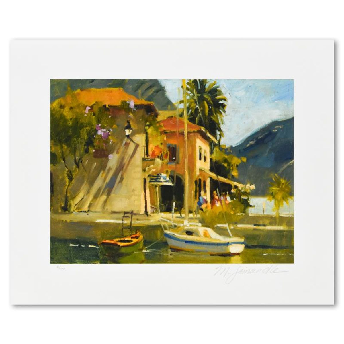 Marilyn Simandle, "Limone" Limited Edition, Numbered and Hand Signed with Letter of Authenticity.