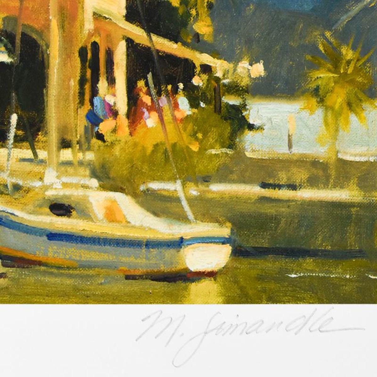 Marilyn Simandle, "Limone" Limited Edition, Numbered and Hand Signed with Letter of Authenticity.