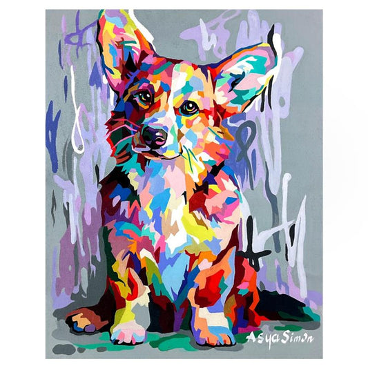 Asya Simon, Hand Signed Limited Edition on Canvas with Letter of Authenticity.