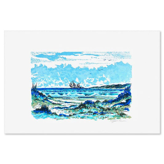 Keith Spence, "Summers Day" Limited Edition Printers Proof, Numbered and Hand Signed with Letter of Authenticity