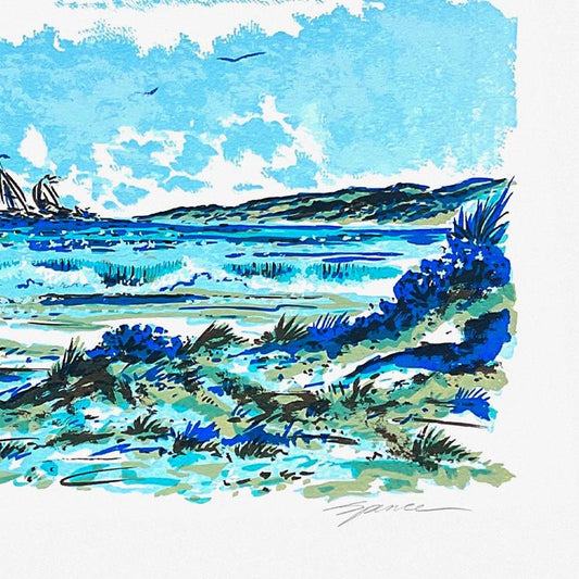 Keith Spence, "Summers Day" Limited Edition Printers Proof, Numbered and Hand Signed with Letter of Authenticity
