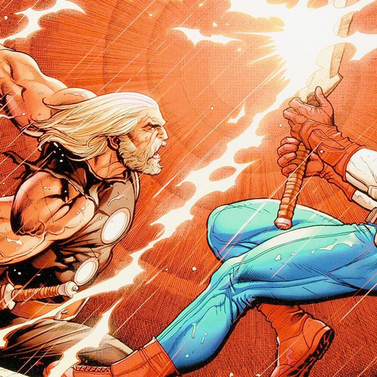 Stan Lee Signed, "Ultimate New Ultimates #4" Numbered Marvel Comics Limited Edition Canvas by Frank Cho with Certificate of Authenticity.