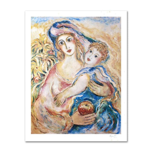 Zamy Steynovitz (1951-2000), "Mother" Hand Signed Lithograph with Letter of Authenticity. (Disclaimer)