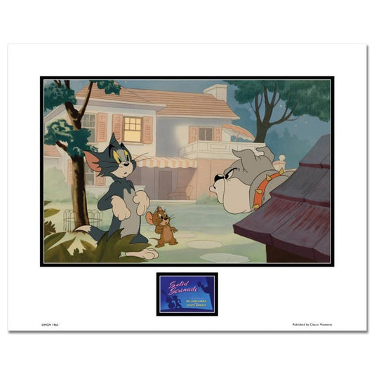 Tom and Jerry, "Solid Serenade" Numbered Limited Edition with Certificate of Authenticity.