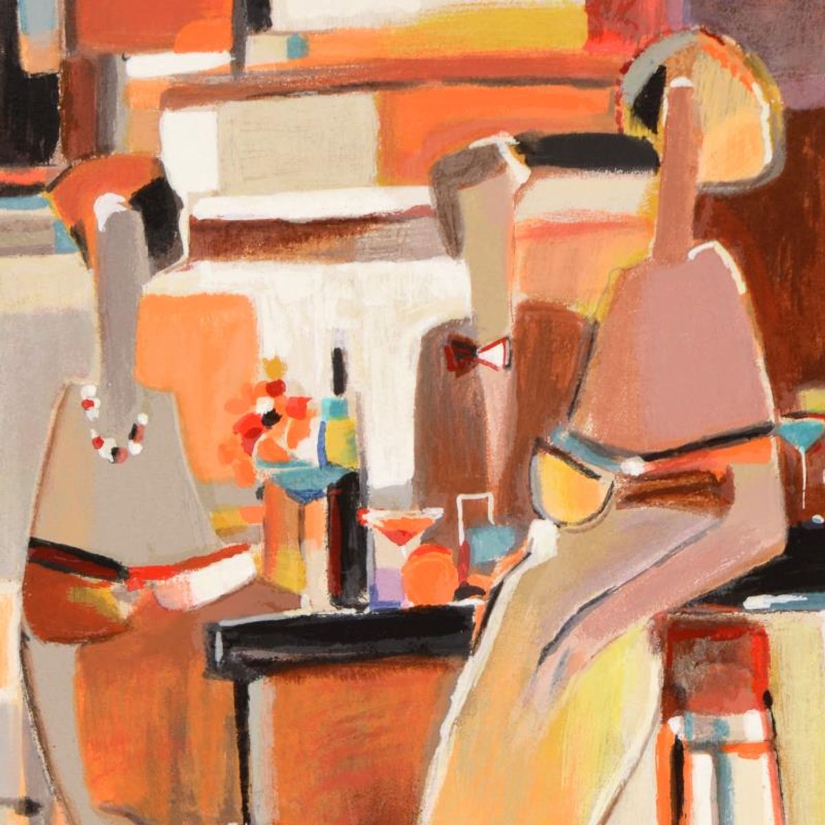 Yuri Tremler, "Untold Secret" Limited Edition Serigraph by Yuri Tremler, Hand Signed with Certificate of Authenticity.