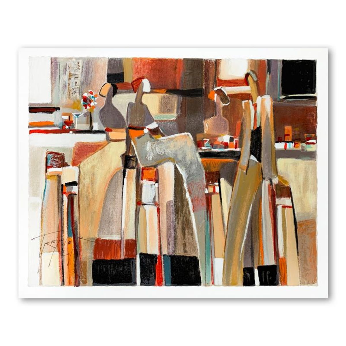 Yuri Tremler, Hand Signed Limited Edition Serigraph on Paper with Letter of Authenticity.