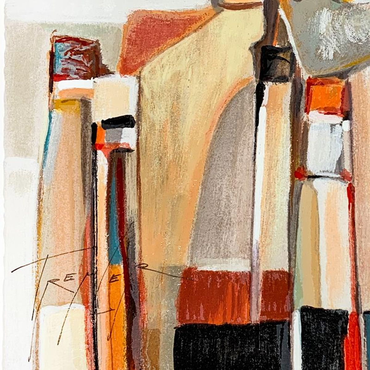 Yuri Tremler, Hand Signed Limited Edition Serigraph on Paper with Letter of Authenticity.