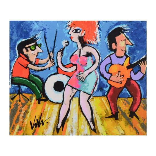 Vova, Hand Embellished Limited Edition on Canvas, Numbered Inverso and Hand Signed with Letter of Authenticity.