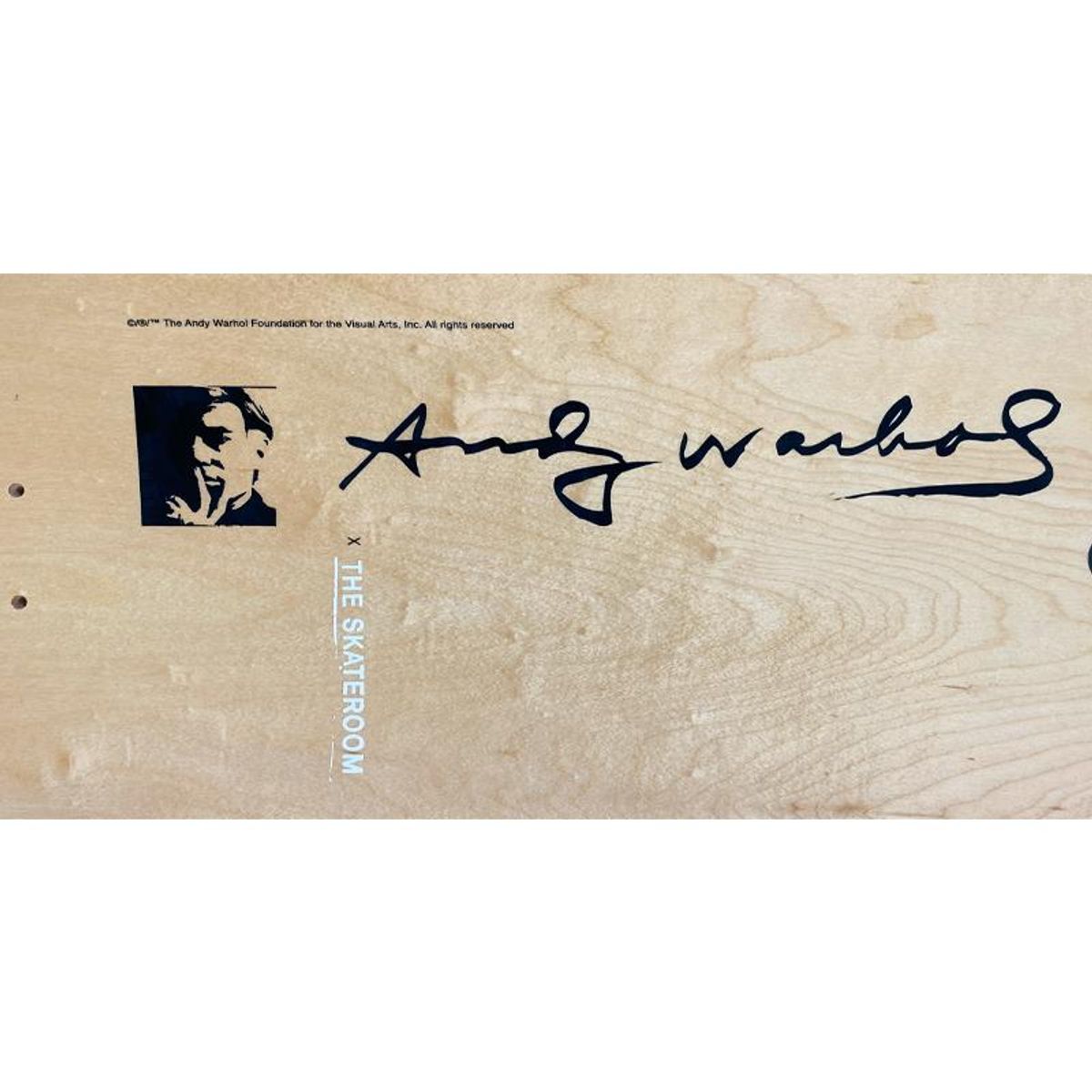 Warhol (1928-1987), "Dollar Sign, Solo B, 1982" Framed Skateboard, Plate Signed with Letter of Authenticity.
