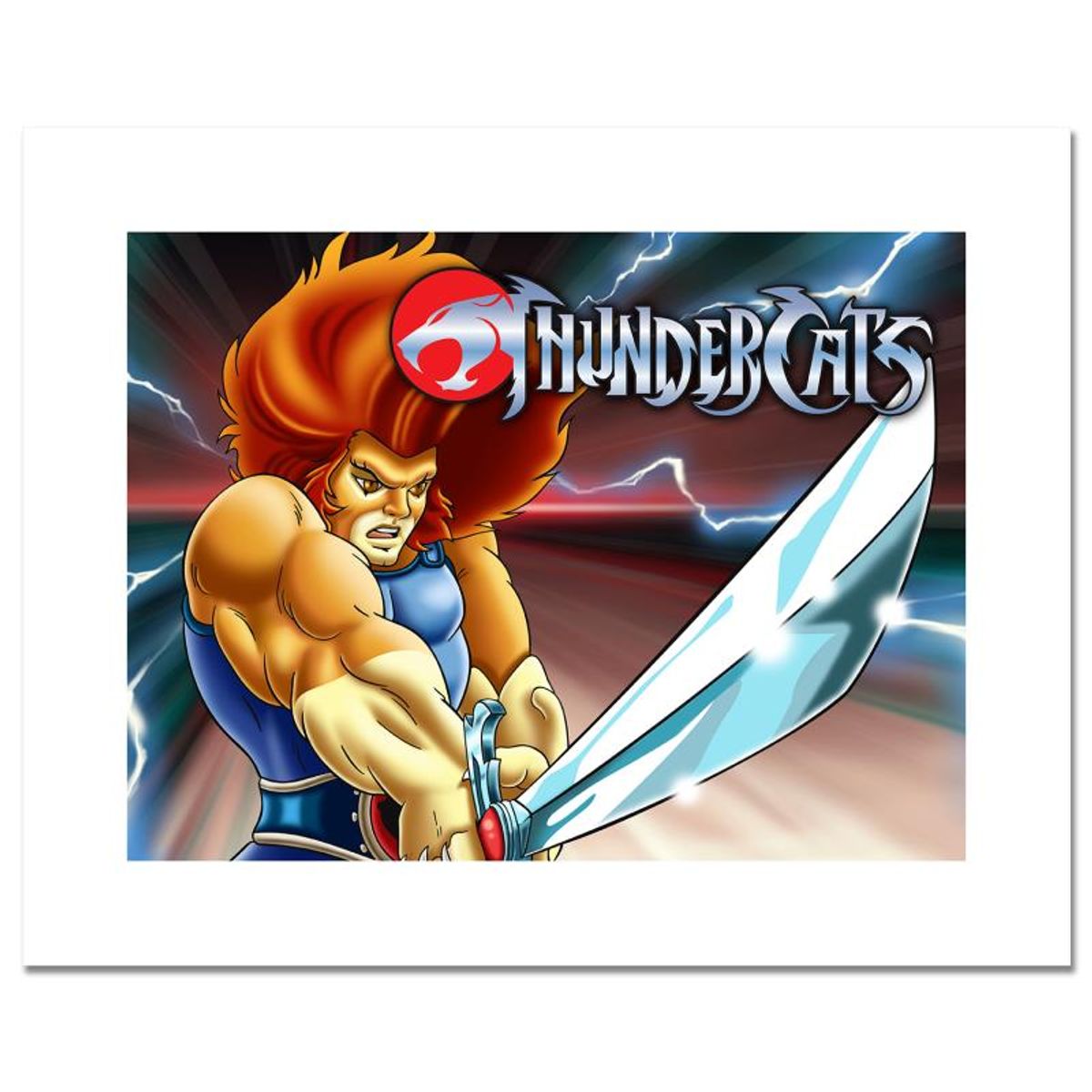 ThunderCats, "Lion-O" Limited Edition Giclee from Warner Bros., Numbered and with Certificate of Authenticity.