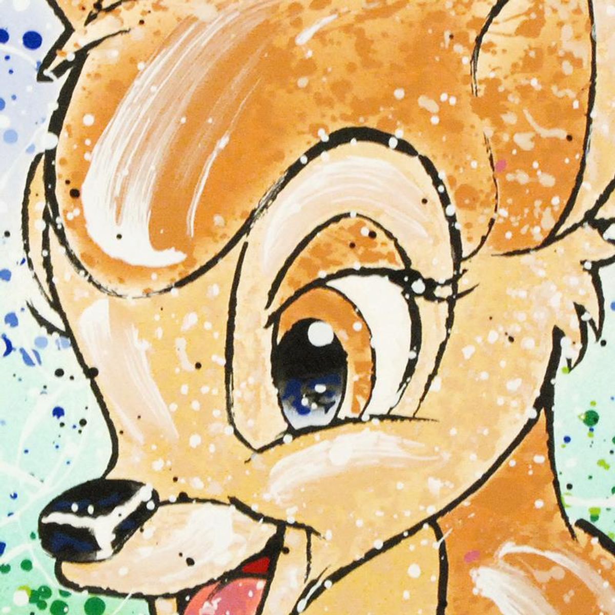 David Willardson, "The Buck Stops Here" Hand Signed Limited Edition Disney Serigraph with Letter of Authenticity.