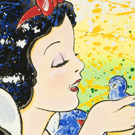 David Willardson, "A Fine Feathered Friend" Hand Signed Limited Edition Disney Serigraph with Letter of Authenticity.