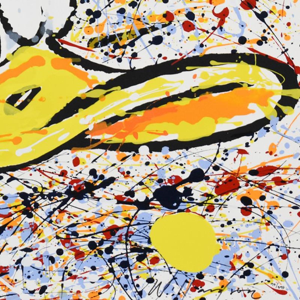 David Willardson, "More Bang for Your Duck" Hand Signed Limited Edition Disney Serigraph with Letter of Authenticity.
