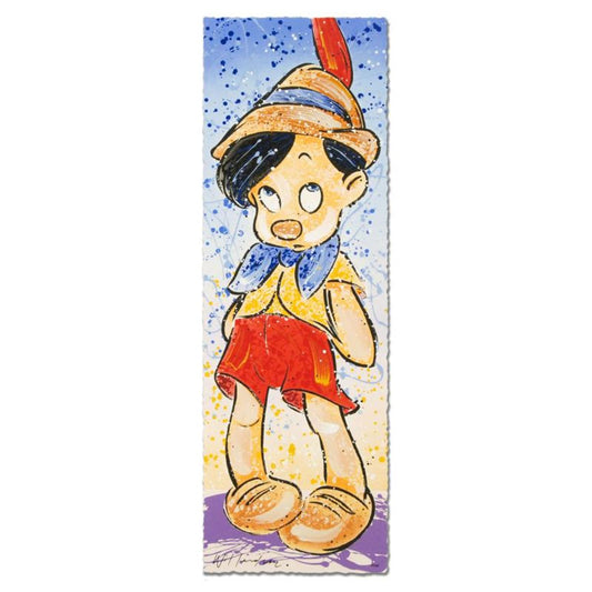 David Willardson, "Pinocchio" Hand Signed Limited Edition Disney Serigraph with Letter of Authenticity.