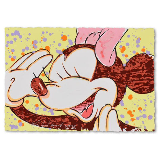David Willardson, "Funny Business" Hand Signed Limited Edition Disney Serigraph with Letter of Authenticity.