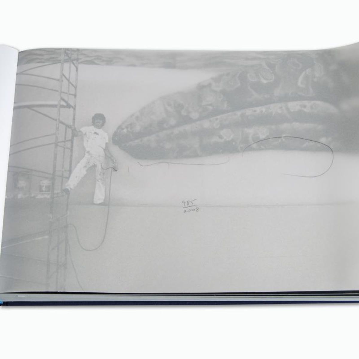 Wyland: 100 Whaling Walls (2008) Limited Edition Collector's Fine Art Book by World-Renowned Artist Wyland. Comes with One of the Actual Paint Brushes Used to Paint The Whaling Wall in Beijin