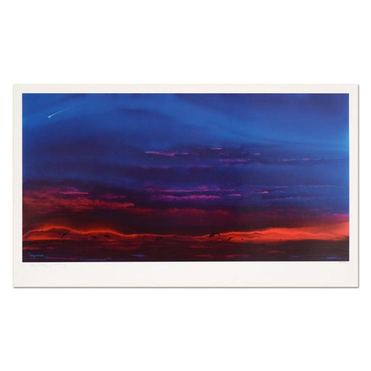 Wyland, "Sacred Seas" Limited Edition Lithograph, Numbered and Hand Signed with Certificate of Authenticity.