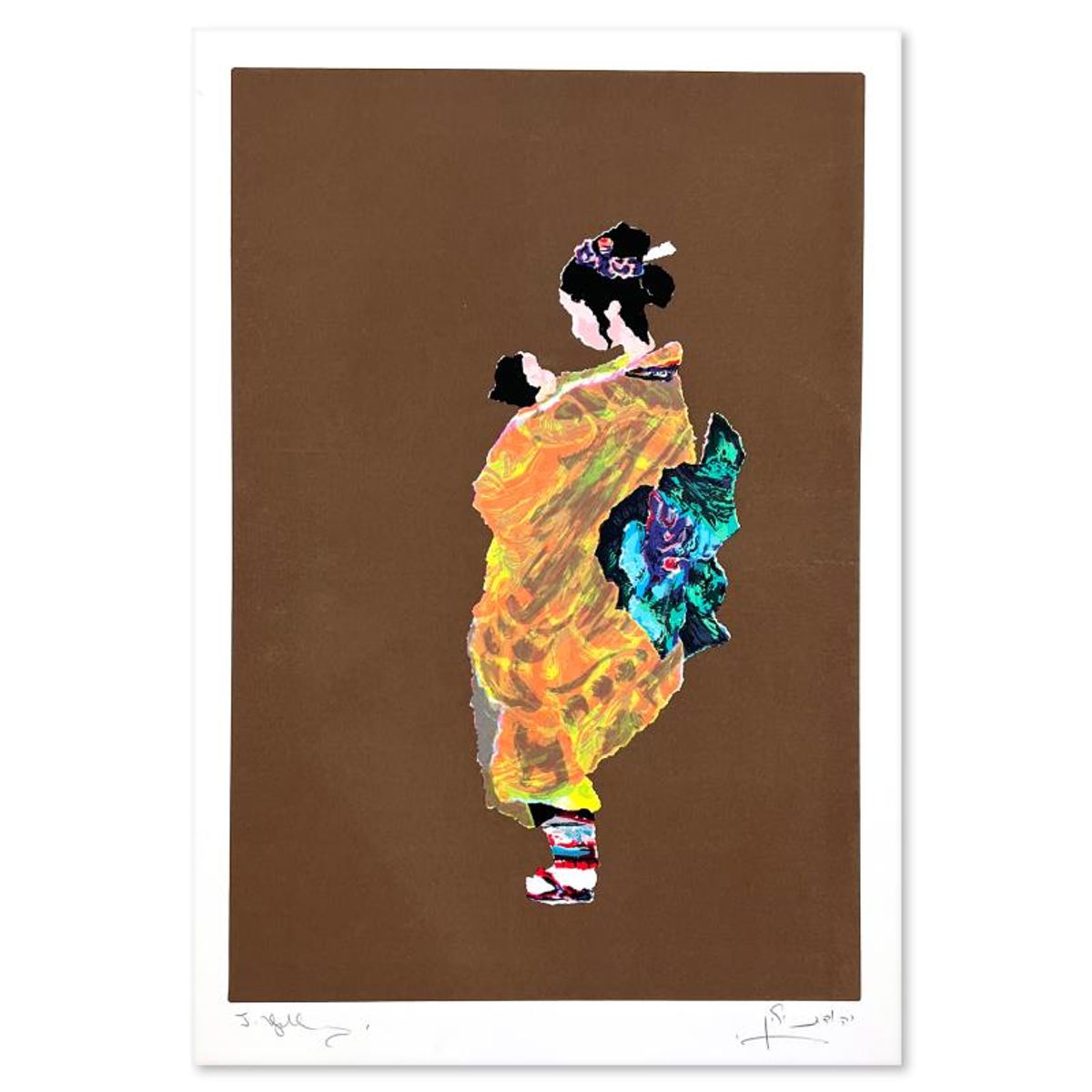 Judith Yellin, Limited Edition Serigraph, Hand Signed and Numbered with Letter of Authenticity.