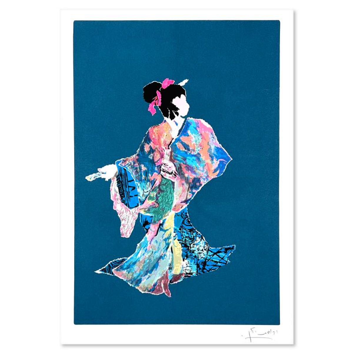 Judith Yellin, Limited Edition Serigraph, Hand Signed and Numbered with Letter of Authenticity.