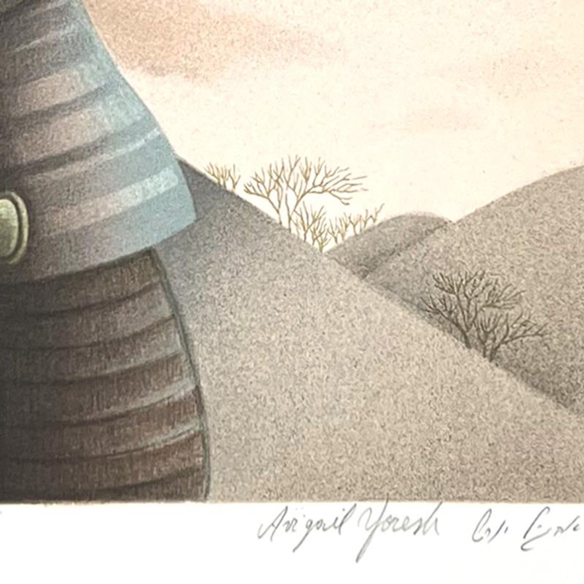 Avigail Yoresh, Limited Edition Serigraph, Hand Signed and Numbered with Letter of Authenticity.