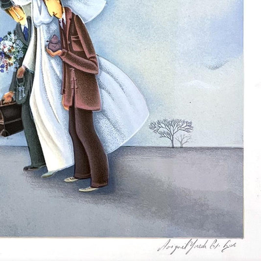 Avigail Yoresh, Limited Edition Serigraph, Hand Signed and Numbered with Letter of Authenticity.