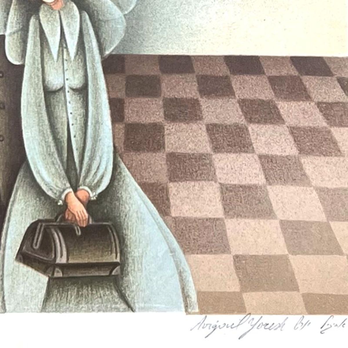 Avigail Yoresh, Limited Edition Serigraph, Hand Signed and Numbered with Letter of Authenticity.