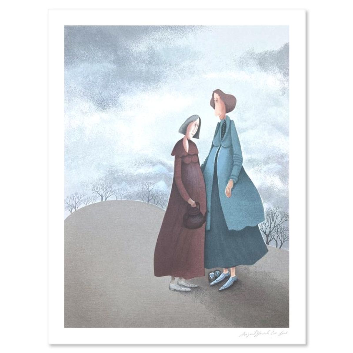 Avigail Yoresh, Limited Edition Serigraph, Hand Signed and Numbered with Letter of Authenticity.