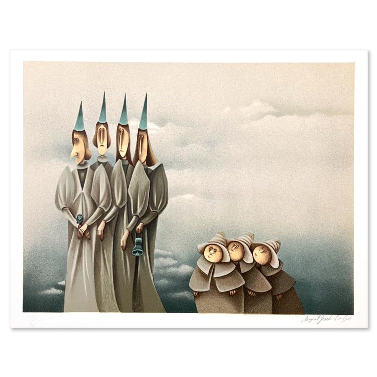 Avigail Yoresh, Limited Edition Serigraph, Hand Signed and Numbered with Letter of Authenticity.