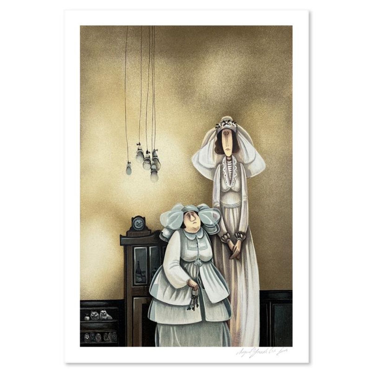 Avigail Yoresh, Limited Edition Serigraph, Hand Signed and Numbered with Letter of Authenticity.