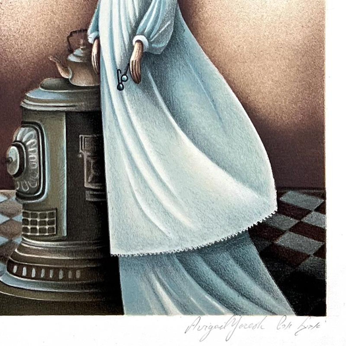 Avigail Yoresh, Limited Edition Serigraph, Hand Signed and Numbered with Letter of Authenticity.