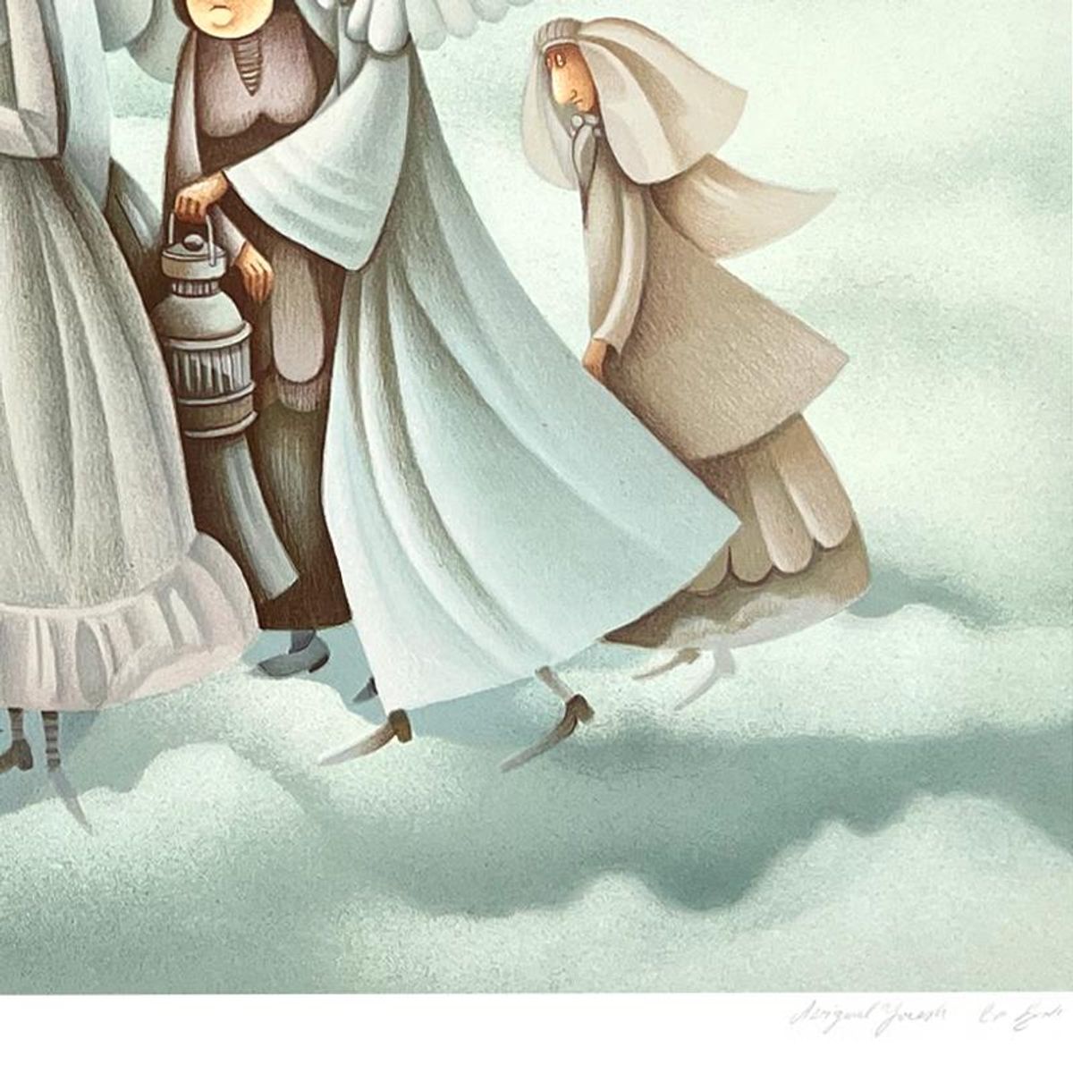 Avigail Yoresh, Limited Edition Serigraph, Hand Signed and Numbered with Letter of Authenticity.