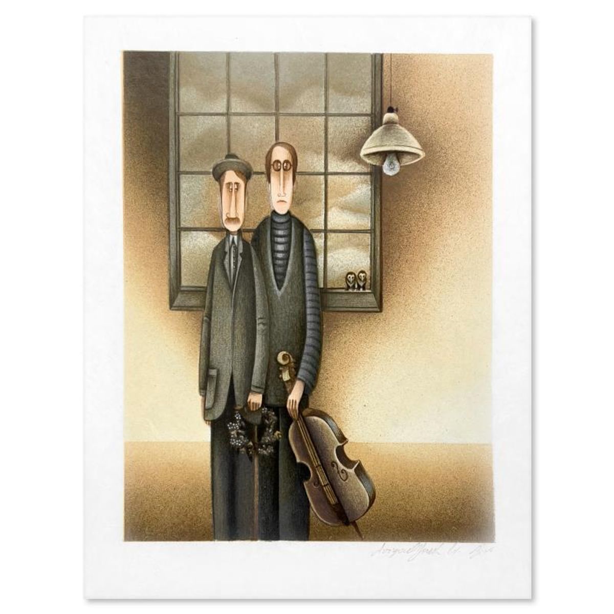 Avigail Yoresh, Limited Edition Serigraph, Hand Signed and Numbered with Letter of Authenticity.