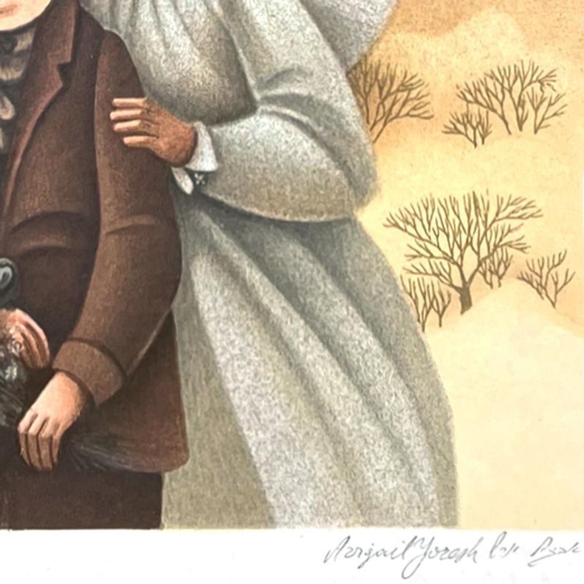 Avigail Yoresh, Limited Edition Serigraph, Hand Signed and Numbered with Letter of Authenticity.