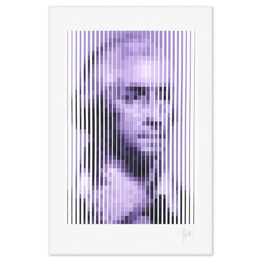 Yvaral, "Washington" Limited Edition Serigraph, Numbered and Hand Signed with Letter of Authenticity